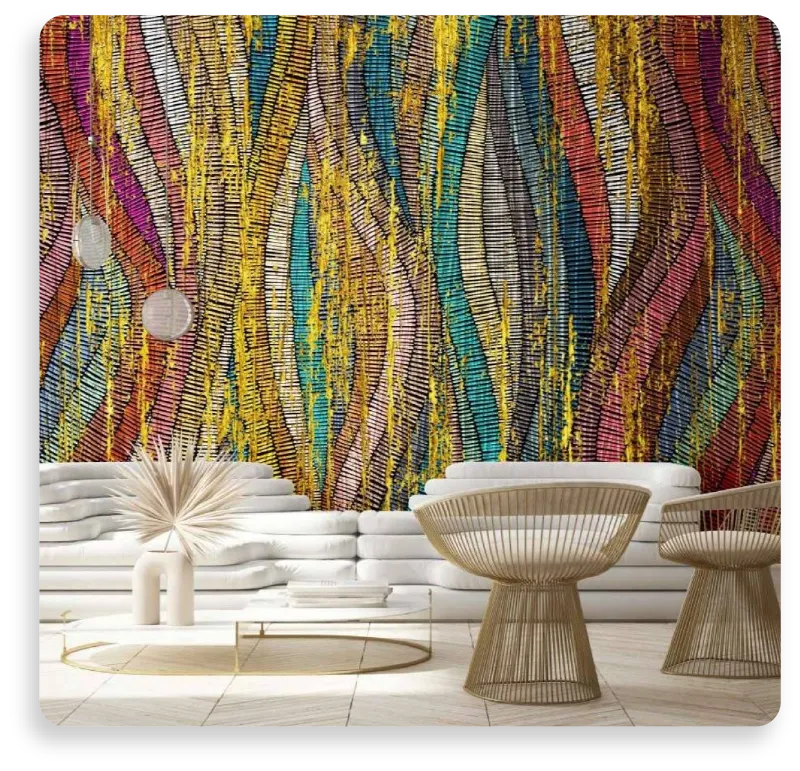 Creativity and professionalism through geometric shape